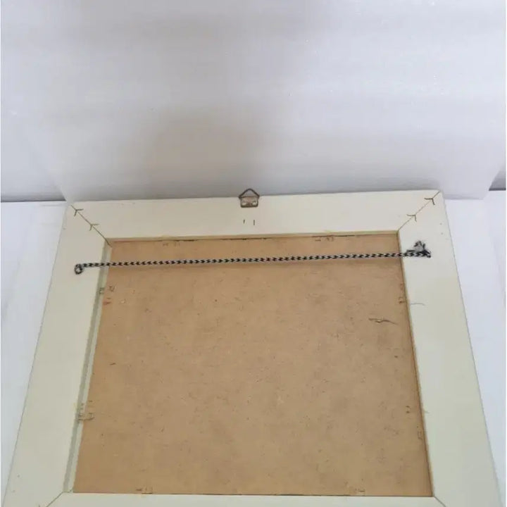 [BUNJANG] JANG Artist Signed 3D Textured Abstract Original Painting with Antique Frame / 엔틱/빈티지] JANG 작가 친필 사인 3D 입체 텍스처 추상화 (35*30cm)