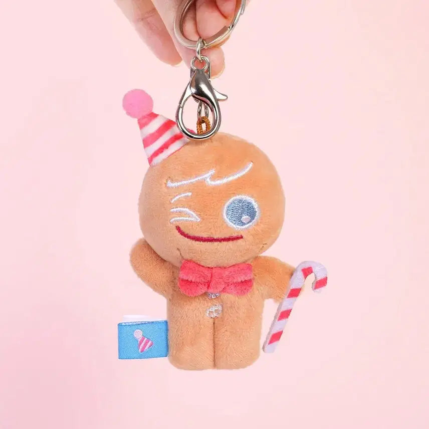 [BUNJANG] Cookie Run Brave Cookie Plush Keychain New / [정품]쿠키런 해피데이 용감한 쿠키 인형 키링 새상품