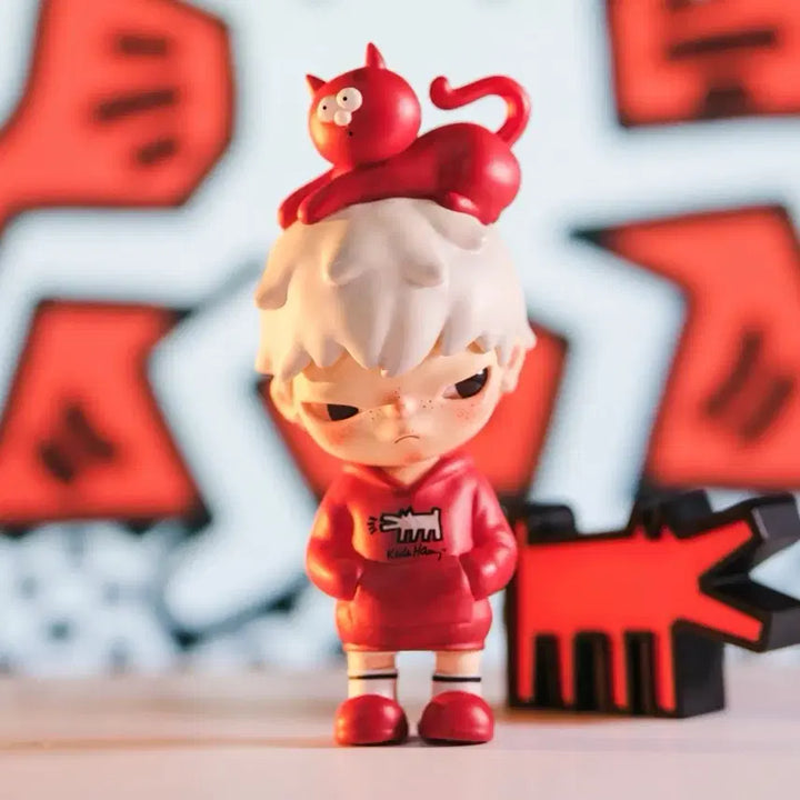 [BUNJANG] Popmart Hirono x Keith Haring Blister Unsealed New Product / 팝마트 히로노 X 키스해링 블리스터 미개봉 새상품 /풀리지 않은 새 제품