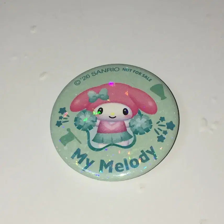 [BUNJANG] Sanrio 2026 Character Voting Can Badge - My Melody / 산리오 2026 캐릭터 대상 투표 캔뱃지 마이멜로디