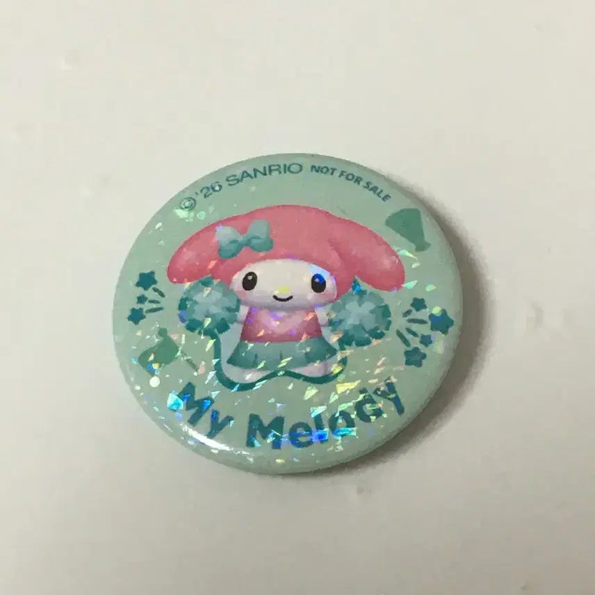 [BUNJANG] Sanrio 2026 Character Voting Can Badge - My Melody / 산리오 2026 캐릭터 대상 투표 캔뱃지 마이멜로디