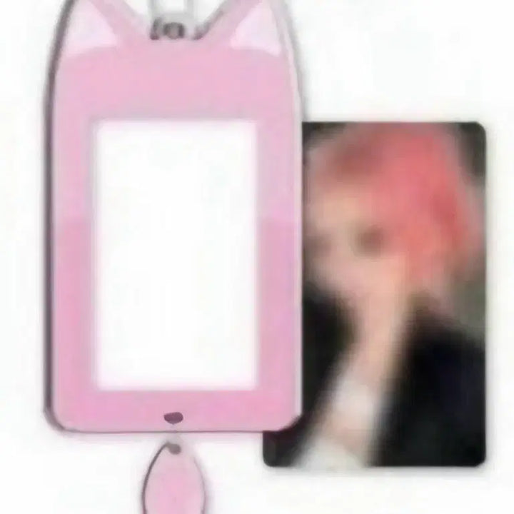 [BUNJANG] QWER Magenta Popup Acrylic Photocard Holder / QWER 마젠타 팝업 아크릴 포토카드 홀더