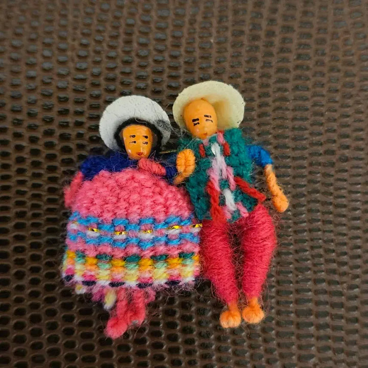 [BUNJANG] Doll Couple Brooch / 인형  브롯치