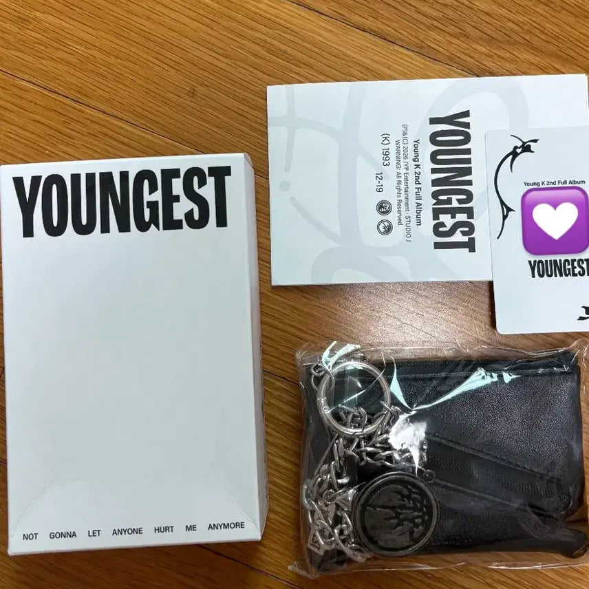 [BUNJANG] Youngest Young K Wallet (Photocard Excluded) / 영기스트 youngest 영케이 지갑 월렛 wallet 양도 (포카 제외)
