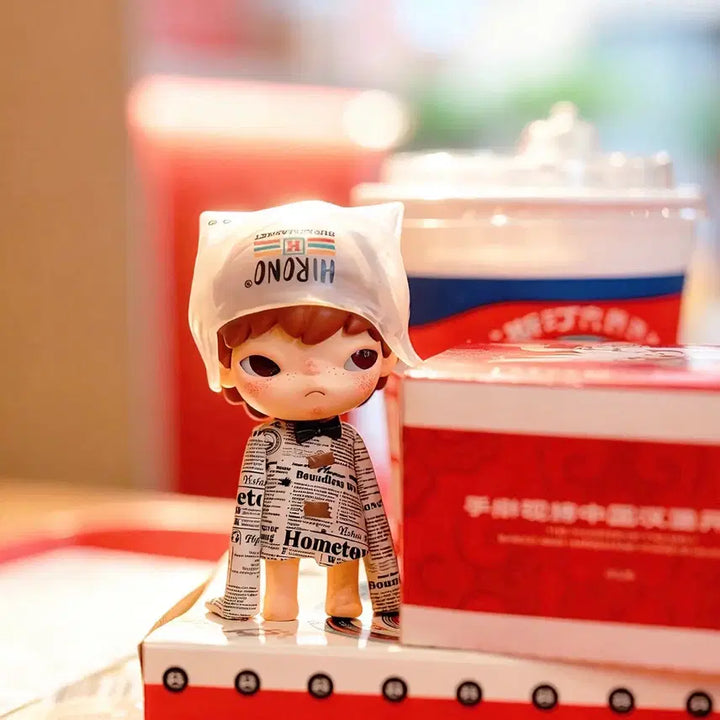 [BUNJANG] Pop Mart Hirono Lazy Series Vinyl Bag / 팝마트 히로노 장난꾸러기 시리즈 비닐봉지