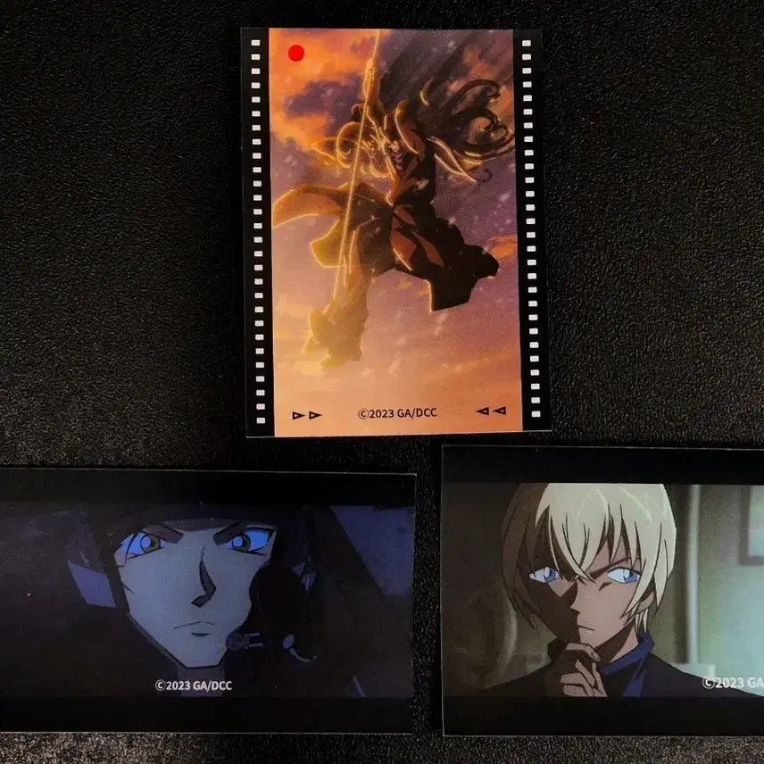 [BUNJANG] Detective Conan "The Iron Submarine" Akai Shuichi, Furuya Rei, Jin 3-Type Sticker Set / (미사용 새상품) 명탐정코난 코난 흑철의어영 아카이 후루야레이 진 스티커 3종 일괄 세트