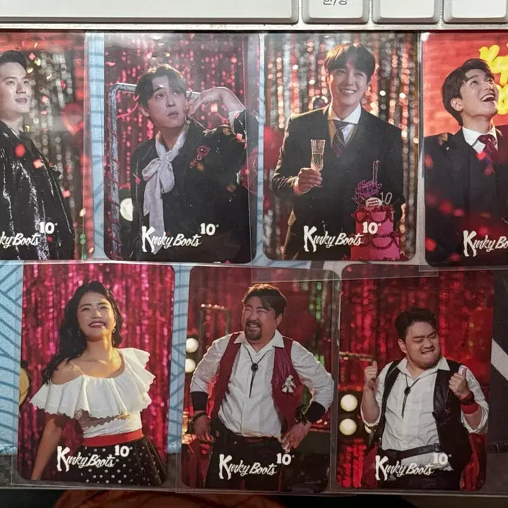 [BUNJANG] Kinky Boots 2024 10th Anniversary Photocard Bundle Set / 뮤지컬 킹키부츠 10주년 포토카드 일괄
