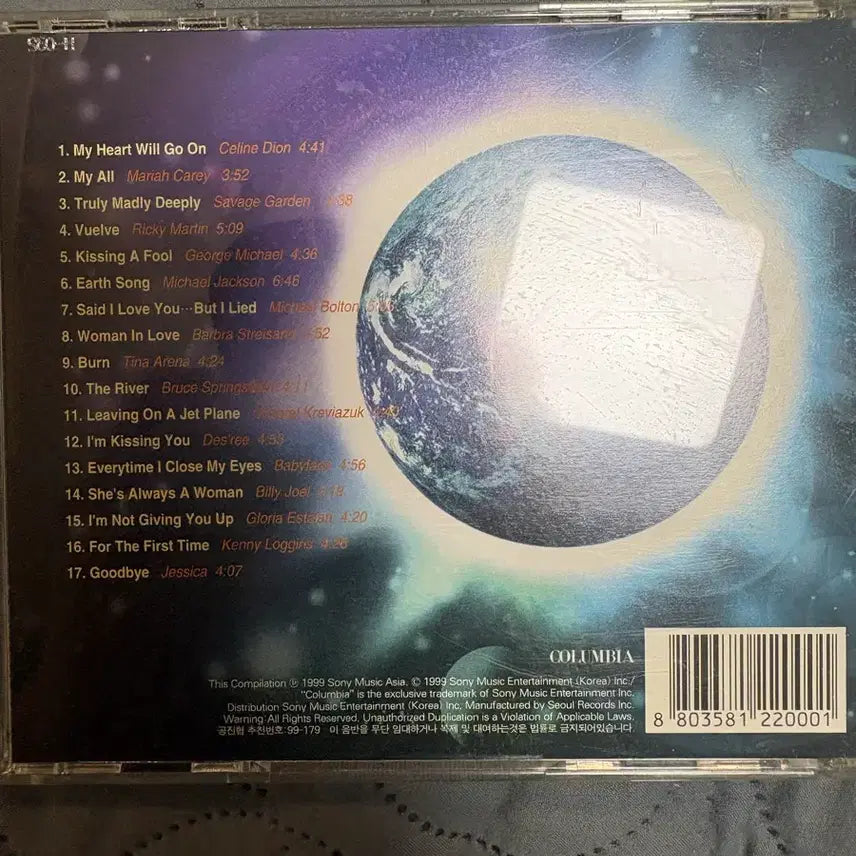 [BUNJANG] Millennium Hits Pop Songs Compilation CD / 중고cd) 밀레니엄 히트 CD 팝송 모음