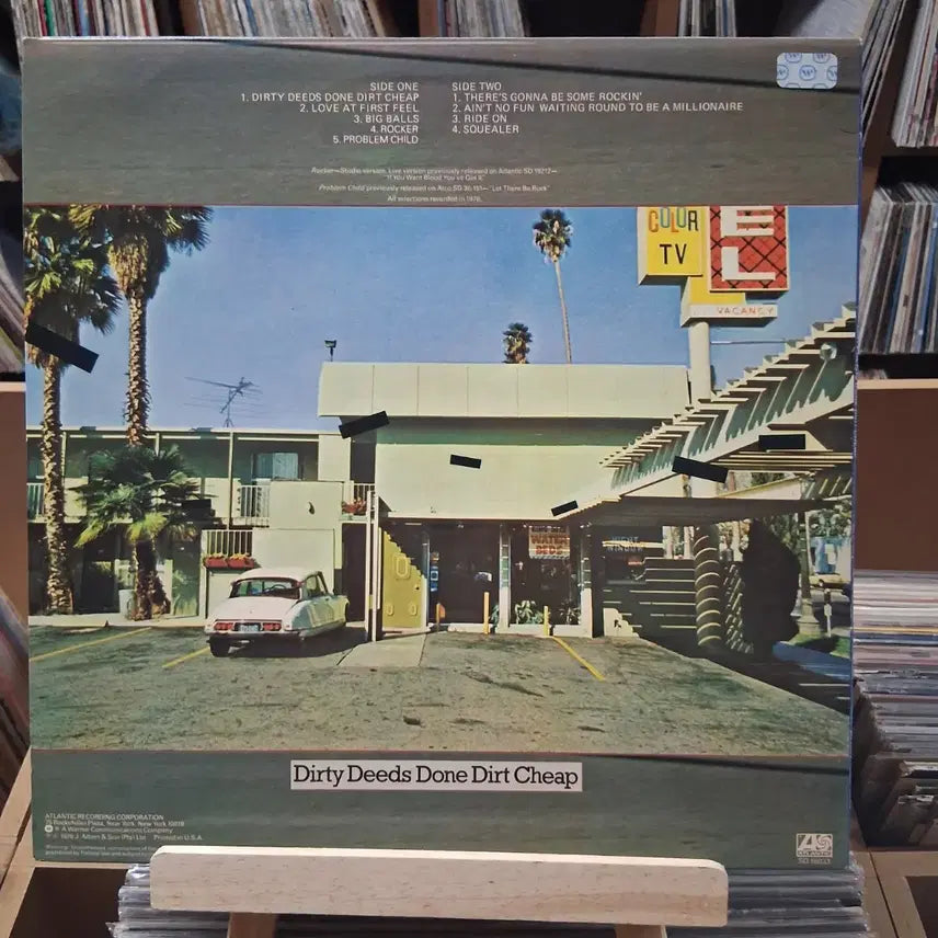 [BUNJANG] AC/DC Dirty Deeds Done Dirt Cheap US Original LP / 희귀 미국 오리지널 AC / DC LP 할인 (택포)