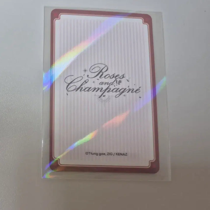 [BUNJANG] Jangmiwa Champagne Kaisar Special Photocard / 장미와샴페인 장샴 카이사르 스페셜 포카 양도
