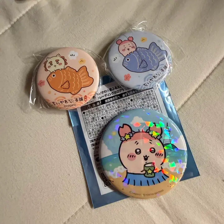 [BUNJANG] Chiikawa Badge Bundle Set / 치이카와 뱃지 일괄