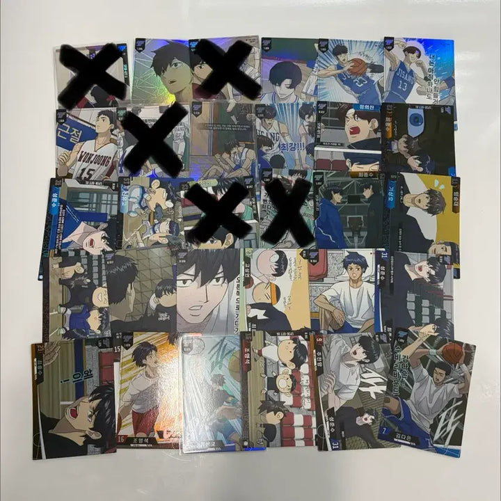 [BUNJANG] Garbage Time 4th Quarter Collecting Card Bundle Set / 가비지타임 갑타 콜렉팅카드 4쿼터 일괄 양도