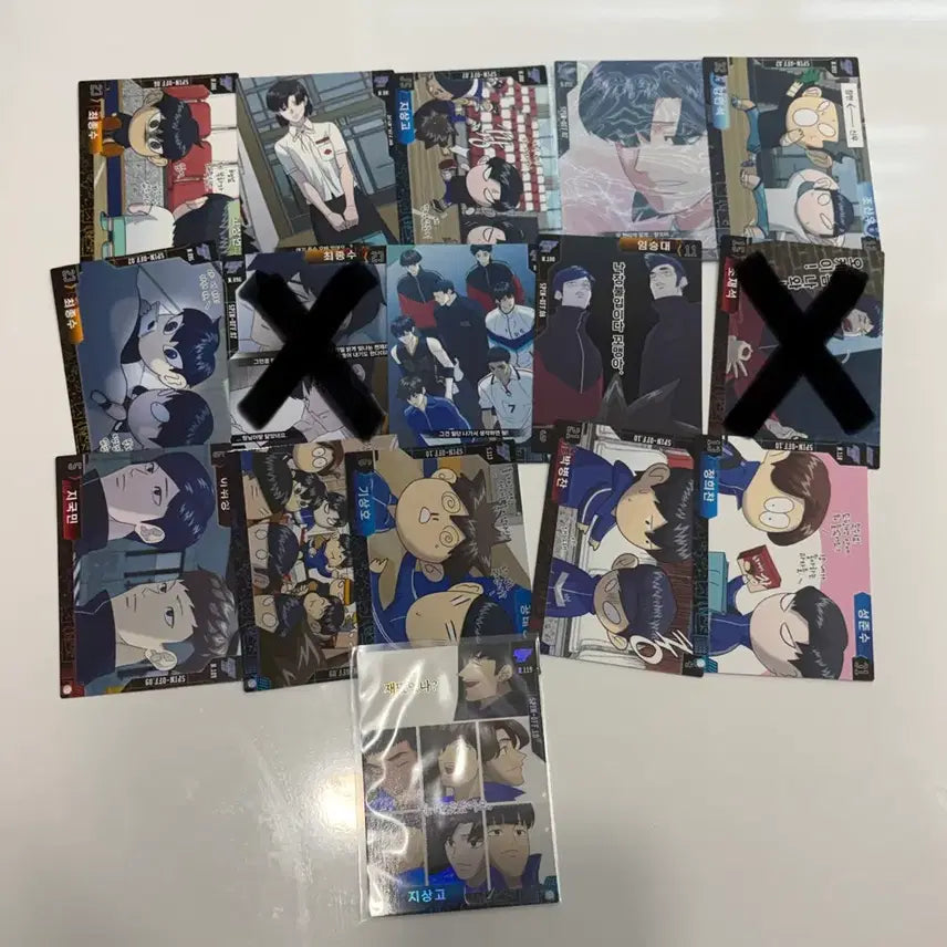 [BUNJANG] Garbage Time 4th Quarter Collecting Card Bundle Set / 가비지타임 갑타 콜렉팅카드 4쿼터 일괄 양도