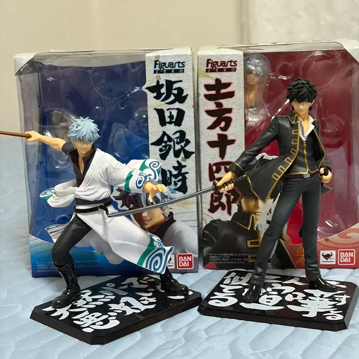 [BUNJANG] Bundle Set Gintoki Hijikata Gintama Vintage Figures / 일괄 택포) 아츠제로 긴토키 히지카타 은혼 고전 피규어 영혼 체인지