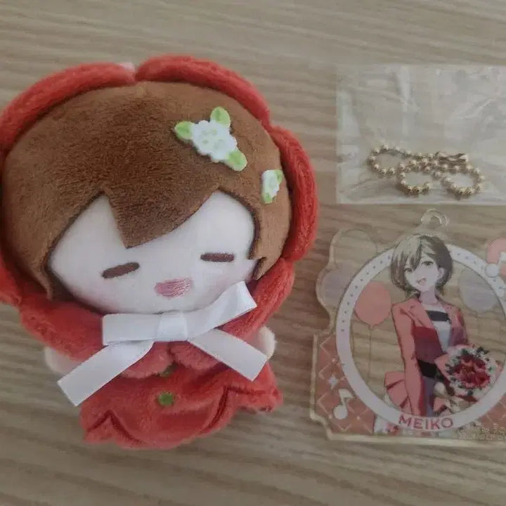 [BUNJANG] Vocaloid Project Sekai Meiko Flower Bundle Acrylic Keychain 4th Anniversary Festival / 보카로 프세카 메이코 꽃송이 누이 4주년 감사제 아크릴 키링 일괄