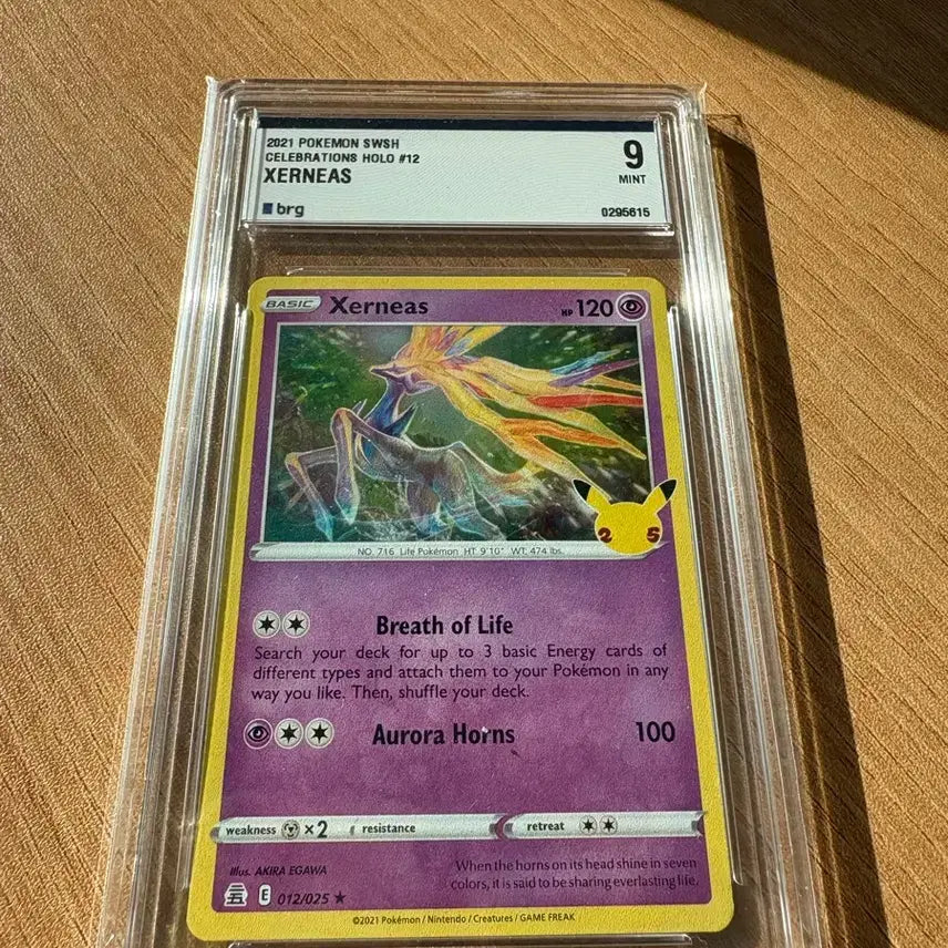 [BUNJANG] BRG Graded 9 Mint 25th Anniversary Xerneas North American Edition / [BRG 9, 북미판] 25주년 제르네아스