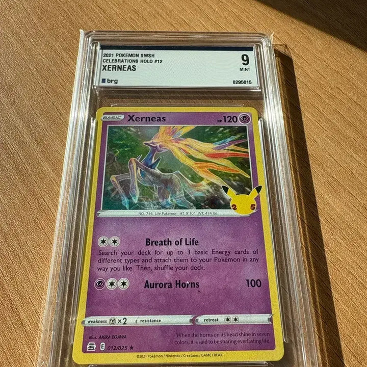 [BUNJANG] BRG Graded 9 Mint 25th Anniversary Xerneas North American Edition / [BRG 9, 북미판] 25주년 제르네아스