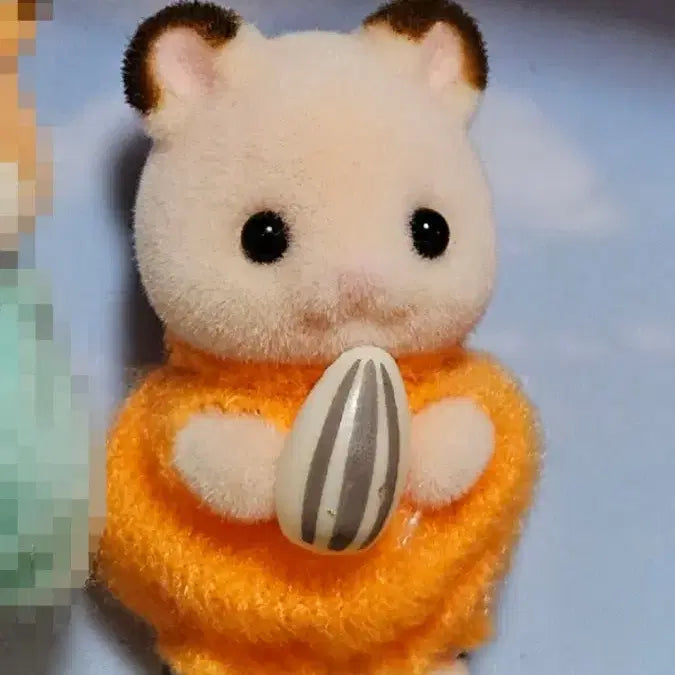 [BUNJANG] Sylvanian Families Baby Hamster (Orange) - Split Set / 실바니안 신생아 햄스터 분철 판매 (주황)