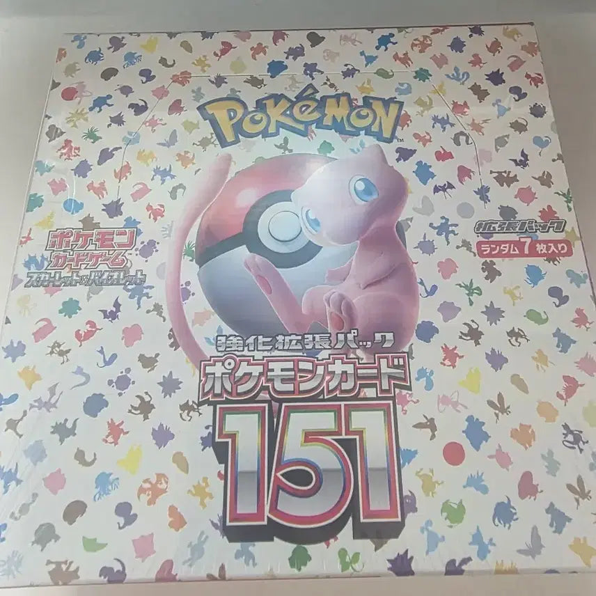 [BUNJANG] Pokemon TCG: Pokemon Card 151 Japanese Edition Booster Box (Sealed) / 포켓몬스터 151 일판 박스 슈링크 O