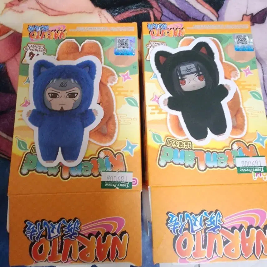 [BUNJANG] Naruto Nabubu Series 3 Uchiha Itachi &amp; Tobirama Set (Sealed) / 일괄가격, 속봉 미개봉)나루토 나부부 3탄 이타치+ 토비라마