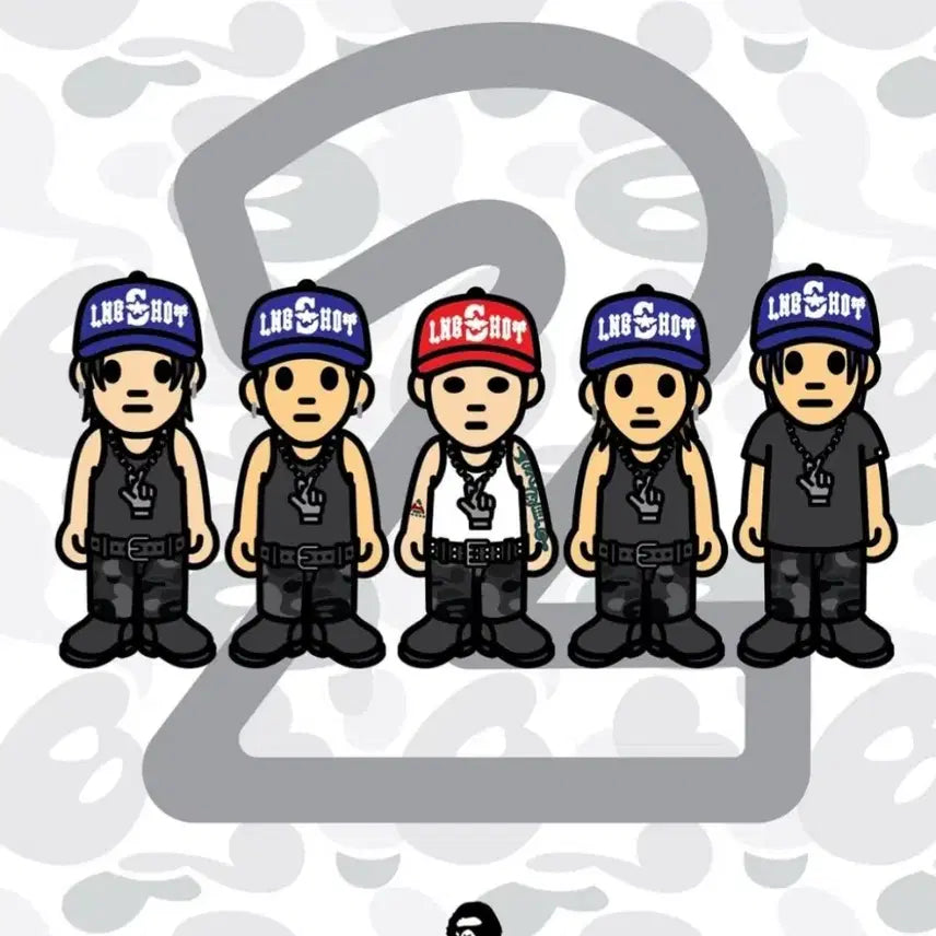 [BUNJANG] Longshot x Jay Park x Bape T-Shirt &amp; Mixtape Set (Size XL) / 롱샷 &amp; 박재범 x 베이프 티셔츠 믹스테이프 세트(사이즈 XL)