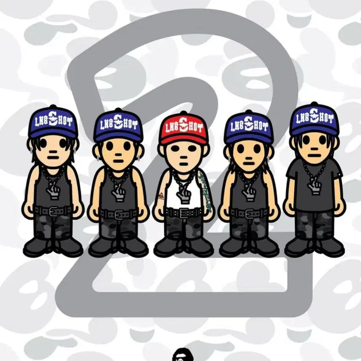 [BUNJANG] Longshot x Jay Park x Bape T-Shirt &amp; Mixtape Set (Size XL) / 롱샷 &amp; 박재범 x 베이프 티셔츠 믹스테이프 세트(사이즈 XL)