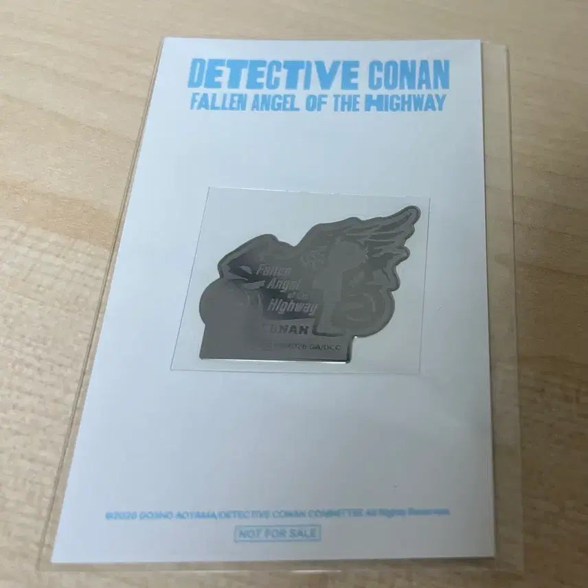 [BUNJANG] Detective Conan Pop-Up Event Metal Sticker / 코난 팝업 메탈 스티커