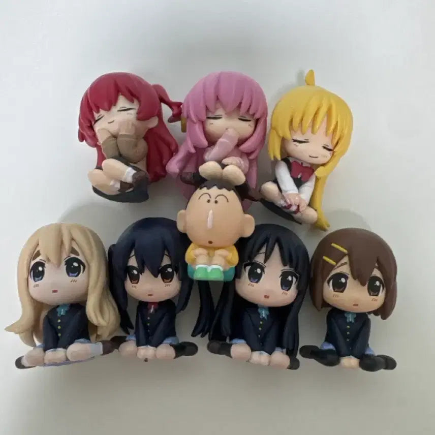 [BUNJANG] K-On! Bocchi the Rock! Crayon Shin-chan Bundle Set Figures / 케이온,봇치더락,짱구피규어 판매