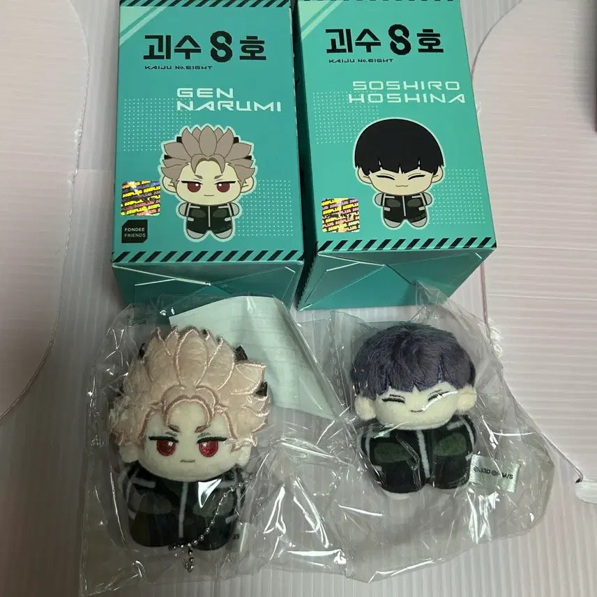 [BUNJANG] Kaiju No. 8 Narumi Kaina &amp; Kafka Hibino Plush Set (Sealed) / (미개봉) 괴수8호 폰디 나루미 호시나 인형 세트