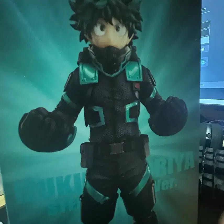 [BUNJANG] My Hero Academia Stealth Suit Izuku Midoriya 1/8 Scale Figure (Sealed) / 미개봉)나의 히어로 아카데미아 1/8 스케일 스텔스 슈트 미도리야