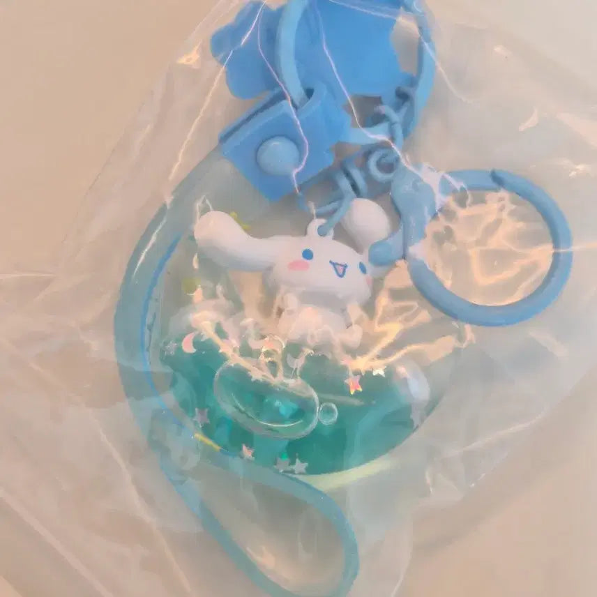 [BUNJANG] Sanrio Cinnamoroll Moon Figure Keychain / [소장품] 산리오 시나모롤 달 피규어 키링