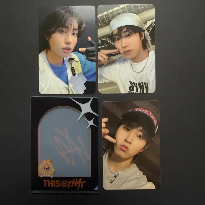 [SOLD OUT] [BUNJANG] Stray Kids Han Jisung THIS&amp;THAT Lucky Draw Photocard Bundle Set / 일괄)스트레이키즈 한지성 디스앤댓 팝업 럭드 포카 THIS&amp;THAT