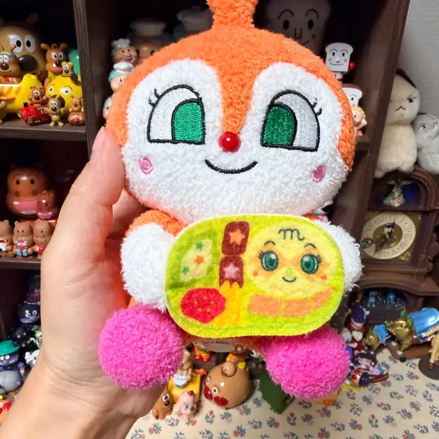 [BUNJANG] Anpanman Jarrington Plush Doll / 호빵맨 짤랑이 인형