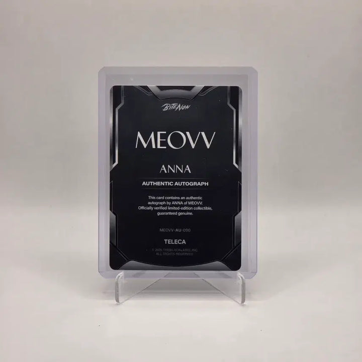 [BUNJANG] MEOVV Tereka Anna Autograph Auto Card / 테레카 미야오(MEOVV) 안나 친필싸인 오토 카드