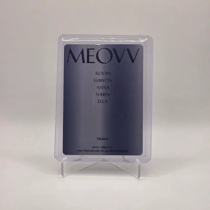 [BUNJANG] Teresa Mei MEOVV Anna Promo Autographed Card / 테레카 미야오(MEOVV) 안나 프로모 오토 싸인 카드