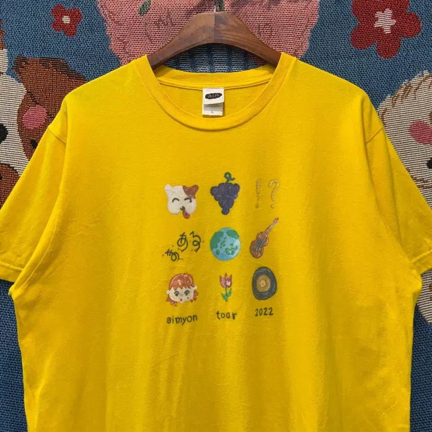 [BUNJANG] Aimyon 2022 Maaru Tour T-Shirt (Large) / [L] 아이묭 2022 투어 마아루 티셔츠