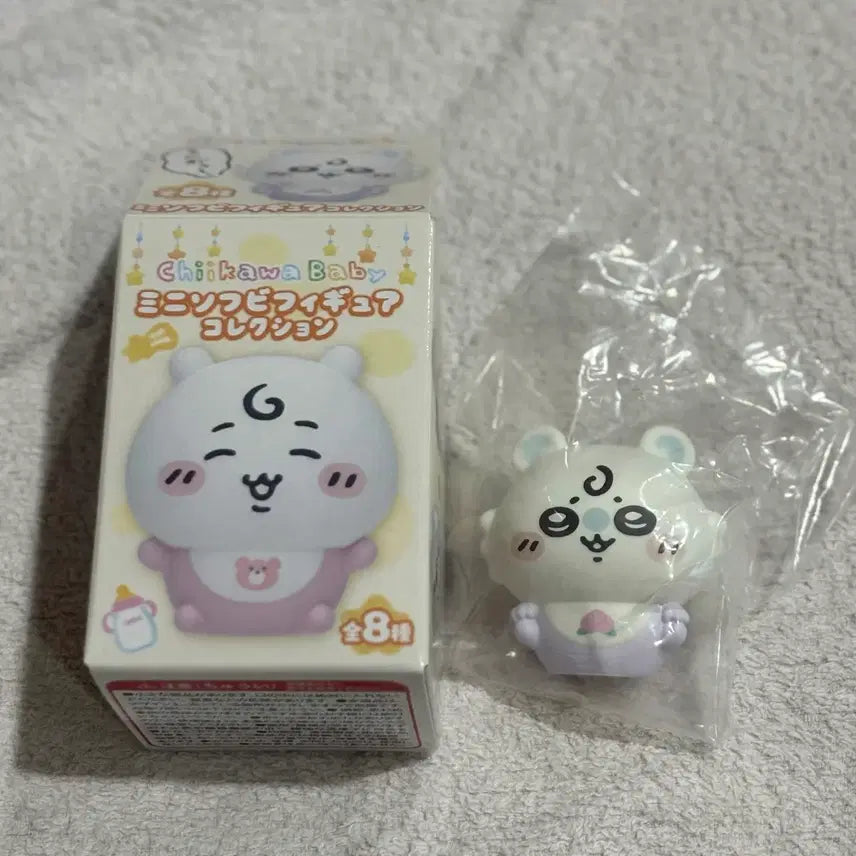 [BUNJANG] Chiikawa Baby Sofubi Figure Momonga / 치이카와 베이비 소프비 피규어 모몽가