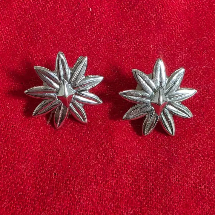 [BUNJANG] Korean Military Major Rank Insignia Set (Small Size) - 1960s-1970s / 한국군 1960-1970년대 소령 계급장 1조(작은 사이즈)