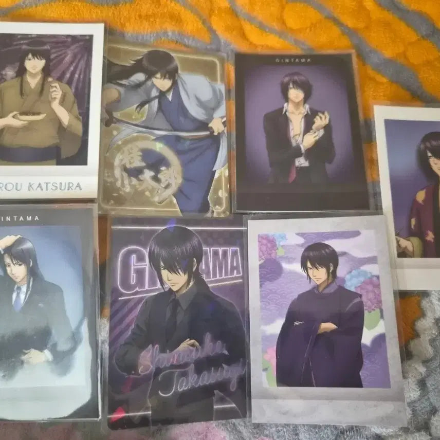 [BUNJANG] Gintama Kashura Takasugi Bundle Set Pascha Metallic Cards / 은혼 파샤 메칼 카츠라 타카스기 일괄