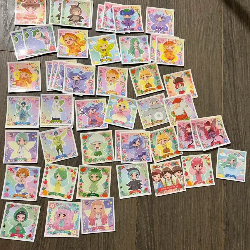 [BUNJANG] Vintage Fairy Lulu Sticker Bundle / 고전 페어리루 스티커 일괄
