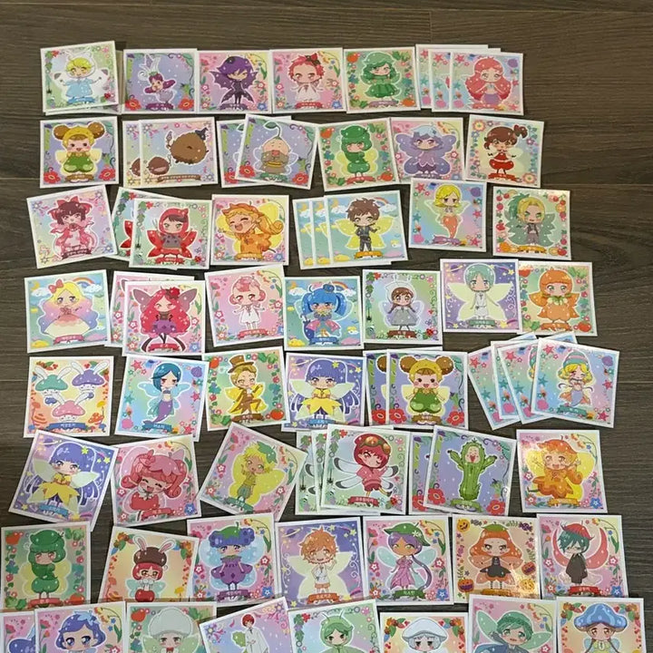 [BUNJANG] Vintage Fairy Lulu Sticker Bundle / 고전 페어리루 스티커 일괄