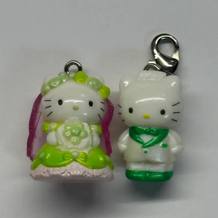 [BUNJANG] Sanrio Karuizawa Wedding Kitty &amp; Dear Daniel Strap (2001) / 산리오 카루이자와 웨딩 키티 스트랩 알맹이 고전 키티 디어다니엘