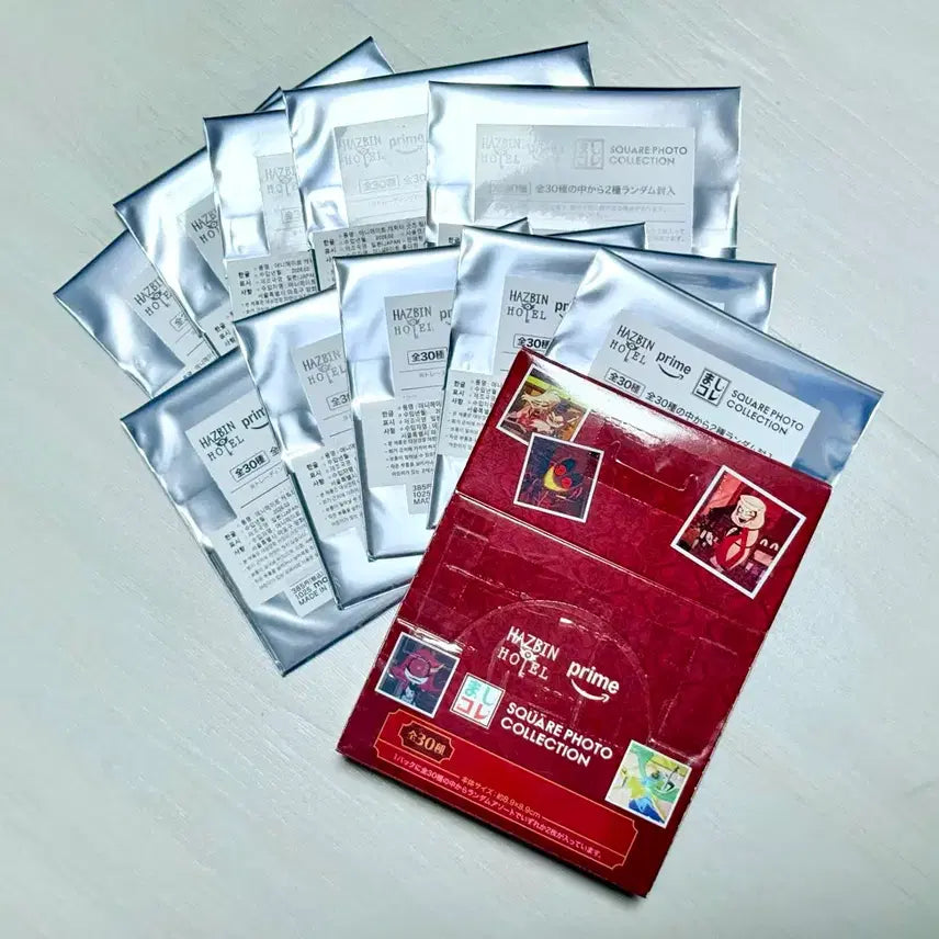 [BUNJANG] Has Been Hotel Japan Square Polaroid Photo Pack / 미개봉 해즈빈호텔 일본 정사각 폴라로이드 사진 팩