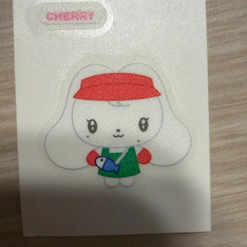 [BUNJANG] IVE MiniBev Busan Cherry Wonyoung Stickerrific / 아이브 미니브 부산 체리 원영 띠부실