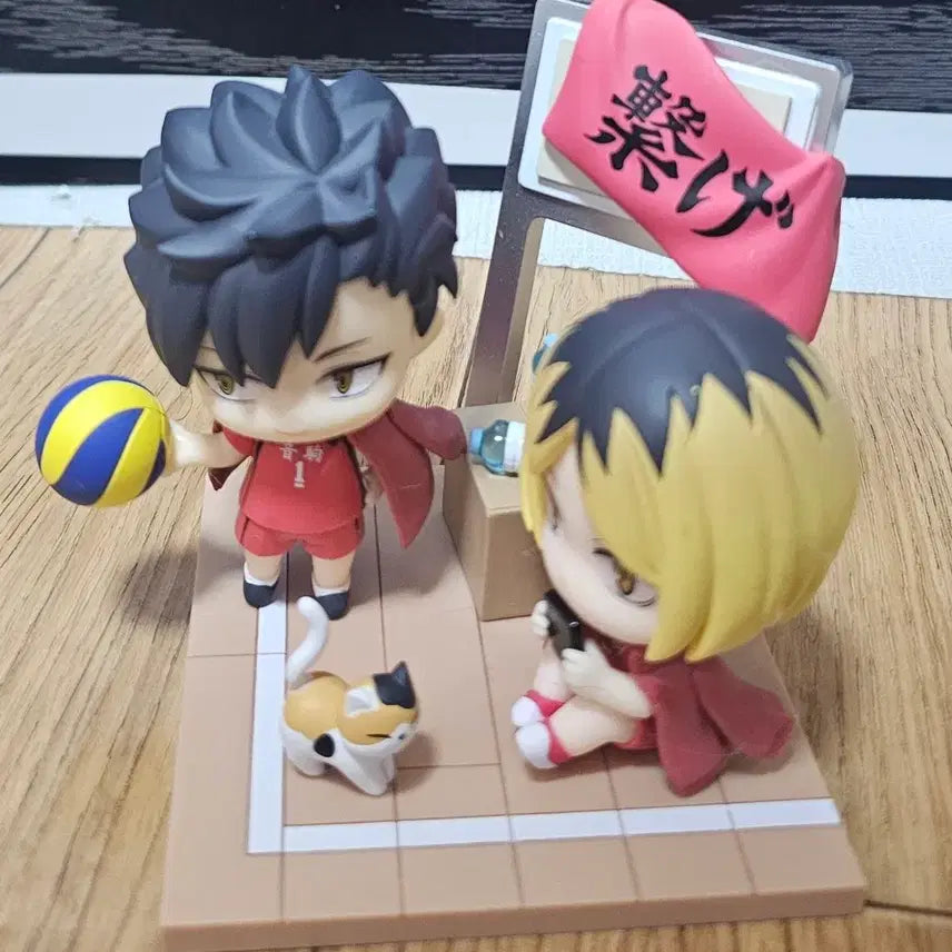 [BUNJANG] Good Smile Company Qset+ Haikyuu!! Tetsuro Kuroo &amp; Kenma Kozme Figure Set / 굿스마일 Qset+ 하이큐 쿠로오 테츠로 &amp; 코즈메 켄마