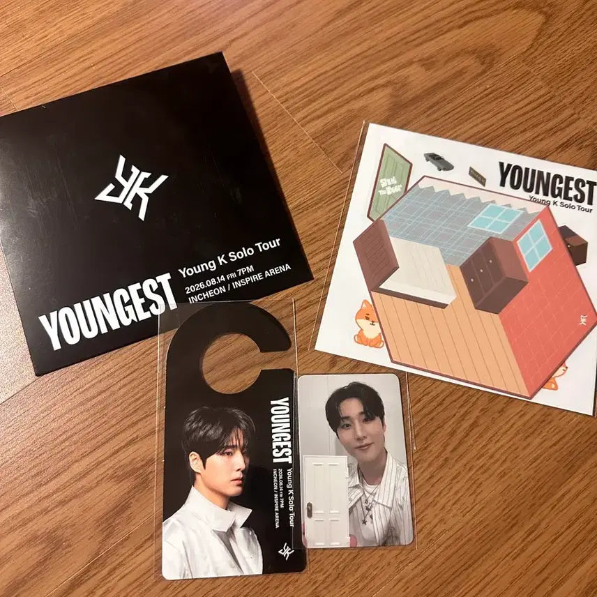 [BUNJANG] YOUNGK Youngest Concert Day 1 Admission Kit Bundle Set / 영케이 Youngest 콘서트 1일차 입장키트
