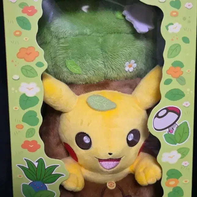 [BUNJANG] Pokemon Forest Pikachu Plush + Paper Bag / 서울숲 포켓몬 포레스트 피카츄 인형+종이백