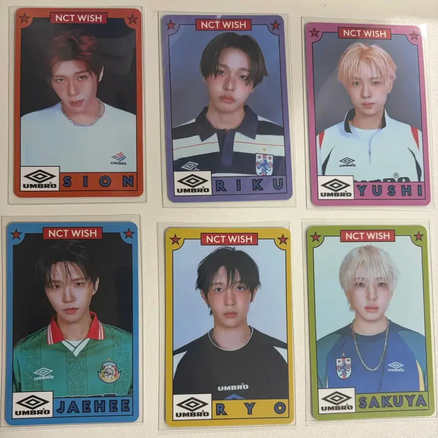 [BUNJANG] NCT WISH Umbro Photocard / 엔시티 위시 엄브로