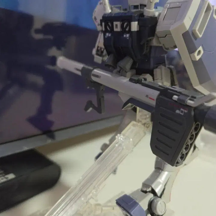 [BUNJANG] Bandai MG RX-78-2 Gundam Gray Limited Edition Model Kit / 반다이 mg 퍼스트 건담  그레이색상 한정판 조립후 전시