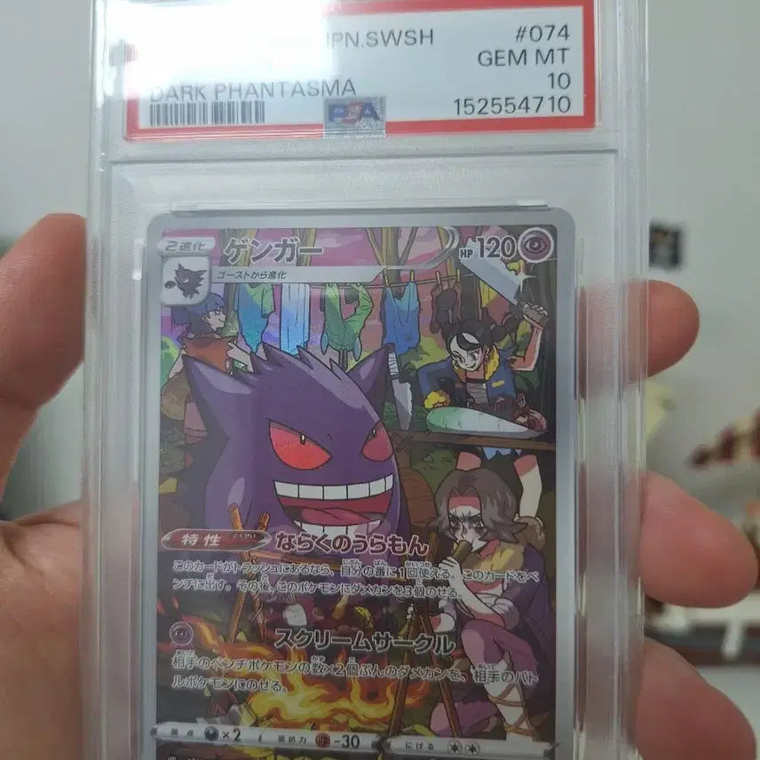 [BUNJANG] Pokemon Card Dark Phantasma PSA 10 / 포켓몬카드 팬텀 DARK PHANTASMA psa10